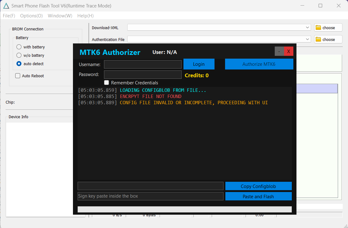SP Flash ToolV6